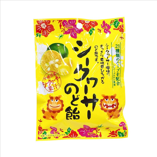 Kato Throat Candy Okinawa Shikuwasa Flavor | 加藤 沖繩香檸草本潤喉糖 65g
