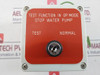 Test Function In Op.Mode Stop Water Pump