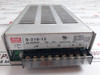 Mean Well S-210-12 Switching Power Supply E183223 100-120vac/5.0a