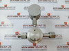 Tescom 44-3262Hrw3-853 Pressure Regulator + Centrotherm En837-1 Pressure Gauge