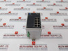 Delta Dvs-008W01 Industrial Ethernet Switch 12-48 Vdc, 0.45A - Used