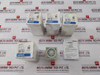 Lot Of 4X Omron Corporation H3Cr-a Timer Relay 100-240Vac/Dc