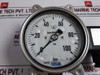 Wika Pgt23.100 Bourdon Tube Pressure Gauge With Output Signal 0…100 Bar