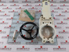 Delbo Vgm Dn 6 Edge Gate Valve Assembly Dn 150