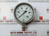 Wika En 837-1 Pressure Gauge 0-100 Bar , Kl. 1.0 - New