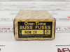 Lot Of 10X Bussmann Non-20 One Time Fuse 250 Volt