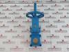 Orbinox Ex04 Knife Gate Valve Dn65 Pn10 Handwheel Actuator