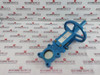 Orbinox Ex04 Knife Gate Valve Dn65 Pn10 Handwheel Actuator