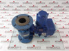 Bernard Controls 0A8 Pneumatic Actuator & Starline 215-sgs-g Ball Valve Assembly