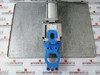Orbinox Ex04 Knife Gate Valve Dn 80 Pn10 3.5/10 Bar Aisi 304 Stainless Steel