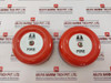 Menvier Fire Alarm Red Bell 24V Dc