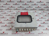 Ed Ed816 Fire Detector Panel W/ Camlock Cabinet+Key Control Switch Led Indicator - Used