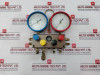 Refco 4-way Electronic Manifold Case, -1 To +30 Bar