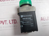 Telemecanique Xb2-bv1213 Led Round Green Pilot Light 24V 061087