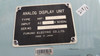 Furuno kts 22a-2 analog display unit