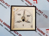 Meco ml96 dc moving coil din panel ammeter & voltmeter