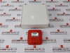 System Sensor Sys-hs Audible And Visual Wall-mount Horn Strobe Fire Alarm 24 Dc