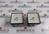 Sael 1000-0-4000 Kw Ammeter Volt Meter Mod Wl 96 Din 4-20 Ma