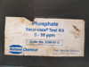 Ashland Chemical  Phosphate Ortho 0-50 Ppm Vacu-vials Instrumental Kit