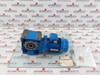 Rossi Motoriduttori Ms711-4 3-phase Motor & Brake W/ Mriv 62 U02A Gear Box 50Hz