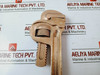 Non Sparking Wrench Pipe 350Mm Opening Capacity 25Mm
