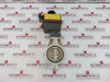 J+J L55 Z V1 Butterfly Valve W/ Electrical Valve Actuator 12-48 Dc 15-48 Ac