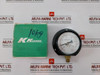 Kk Gauges 100-c-b 028 Compound Gauge 3/8 Pt, 30-0-10Kg