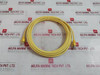 Weidmuller 1251580050 Ethernet Patch Cable Ie-c6Fp8Ly0050M40M40-y, E316369 - New