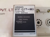 Omron 61F-g1T-mx Floatless Level Switch 100/200Vac 50/60Hz