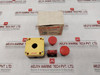 Scame 590.Sc250 Mushroom Head Operator Stop Push Button Switch 600V Ac Max - Used