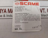 Scame 561.32864 Interlocked Socket 3P+T-ip67-32A-3H/380V-50Hz/440V-60Hz - Used