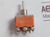 Lot Of 5X E-ten1322 Toggle Switch 15A 250Vac - New