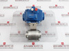 Habonim C25 Sr-3 Met Pneumatic Actuator Compact Valve 10 H27-666Mwv/Din3852 - New