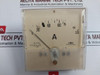 Monopole Instrument 75/5A Analog Panel Ammeter 0-75/225A 50-60Hz 1.5