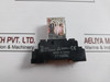 Omron My4 Miniature Power Relay With Base 220/240Vac (S) 5A 250Vac 30Vdc