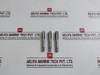Ineco 025.880353 Taps & Round Dies Set 25.4X9.5 M 3-12 W 1/16-1/2 M8X1.25