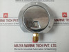 Pr11003 Compound Air Oil Gas Pressure Gauge Glycerine Oil Filled -14.5 To 72 Psi