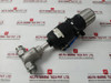 Burkert 8802 Continuous Control Valve System Rev. 2 24V 7Bar 2712 A 15.0 Ss Va