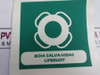 Lifebuoy Imo Sign Sticker