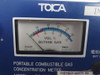 Toka Seiki Gc-707 Portable Combustible Gas Concentration M-740523-1Cba Class 2.5
