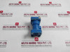 Vatec 15006 Inline Valve Body-blue Cast Metal, Flanged Ends, Heavy Duty