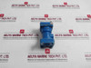 Vatec 15006 Inline Valve Body-blue Cast Metal, Flanged Ends, Heavy Duty