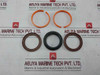 Hallite 021-0213Sk Hydraulic Cylinder Rod Seal Piston Bearing Wiper Set