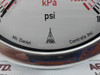 Mc Daniel 316Ss Liquid Filled Dual Pressure Gauge Rev C 0-10000 Psi/Kpa
