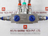 Excelock E505 Dm Valves &amp; Manifold 1/2"Npt (F) X Flange Hydro T.Pr.6000 Psi