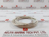 Hydril 1930241-04 White Ethernet Cable 3 Meter 80°C 30V