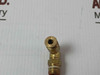 Lot of 6X PARKER Brass Street Elbow Lube 4 462 1/2-3/8
