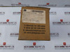 Wartsila 7082A P&B Protection Relay Vision Micromotor Set 80-270V 5/1A