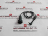 Bulgin 10/250 Circular Connector 1-meter