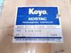 Koyo Electronics E-01B-4130 Programmable Controller New